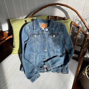 NWT GIRLS LEVI'S DENIM JEAN JACKET